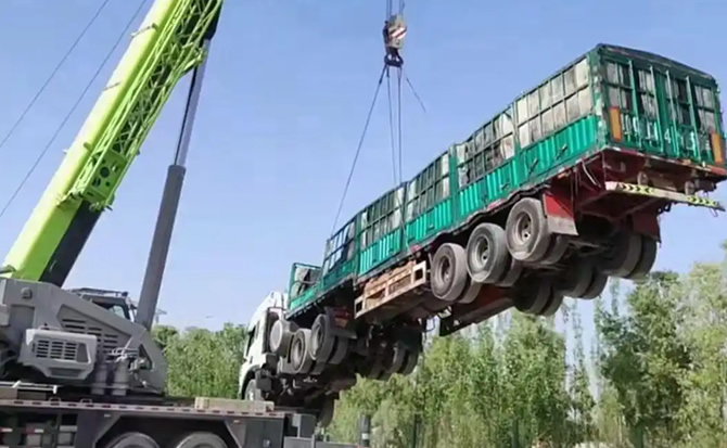 博山区道路脱困救援案例